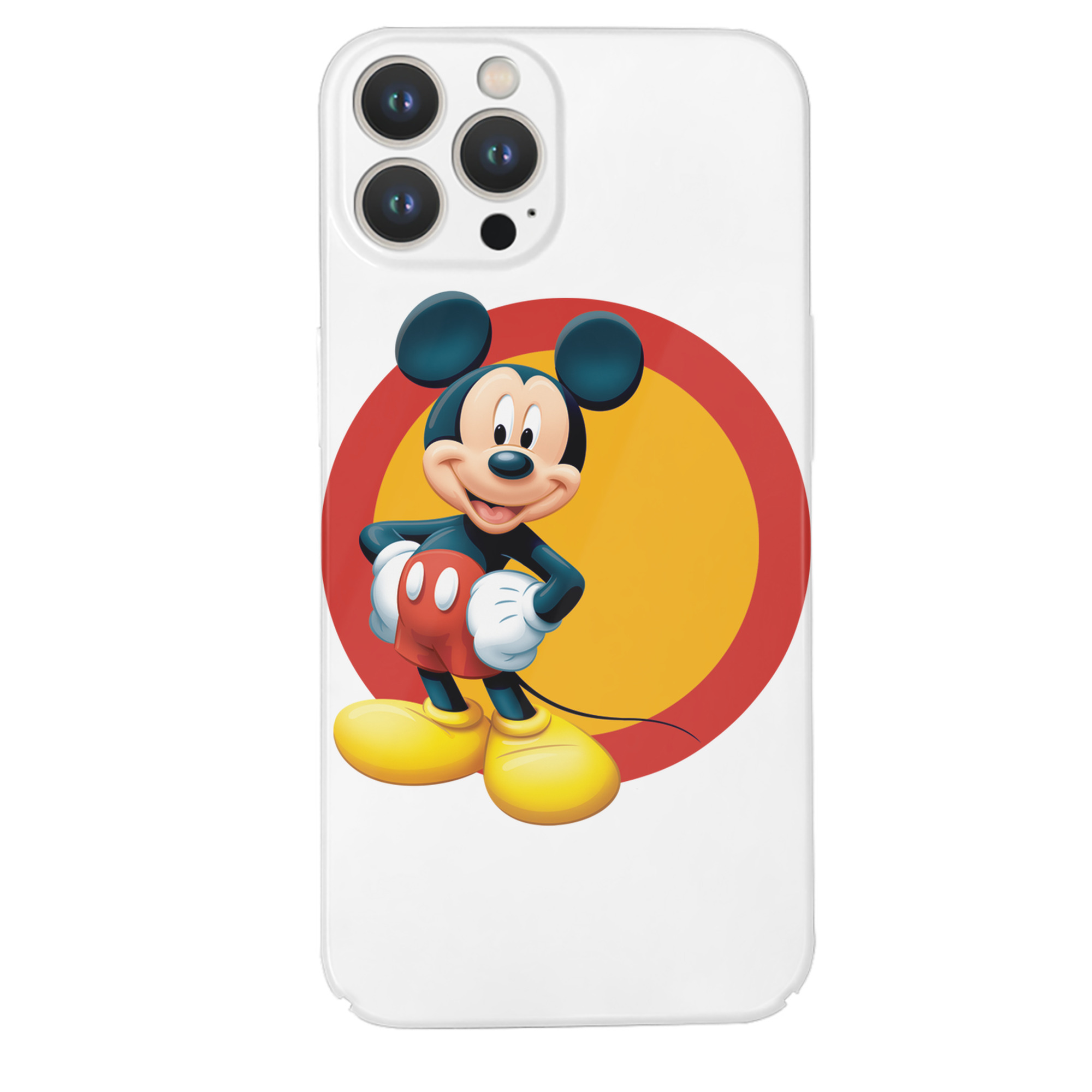 （画像用） ミッキーマウス Mickey Mouse 【iPhone 14シリーズ対応】ハードケース